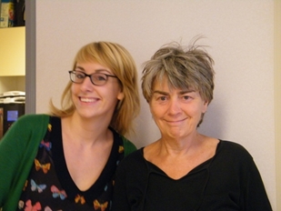Saskia Duijs en Margreet Zickardt